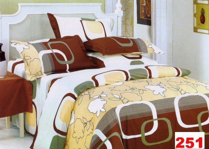 Poszewki na poduszki 40x40 bawełna satynowa wz. 0251