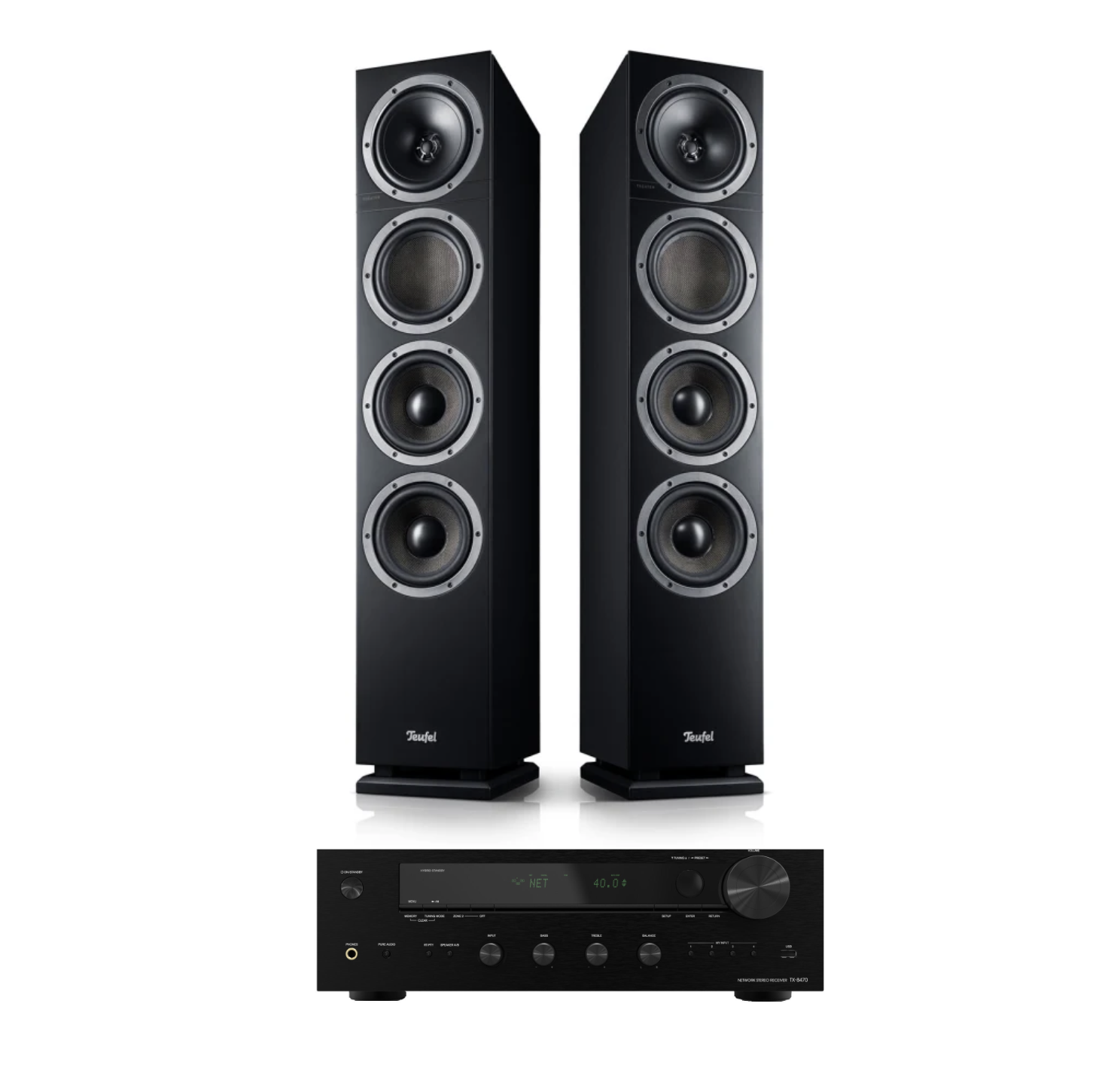 Teufel theater 500 + onkyo tx-8470