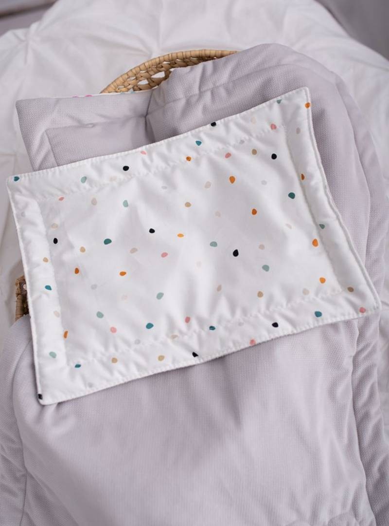 Poduszka niemowlęca Velvet Grey 25 x 35 cm