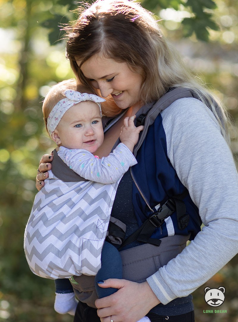 Nosidełko regulowane Grow Up: Zig Zag