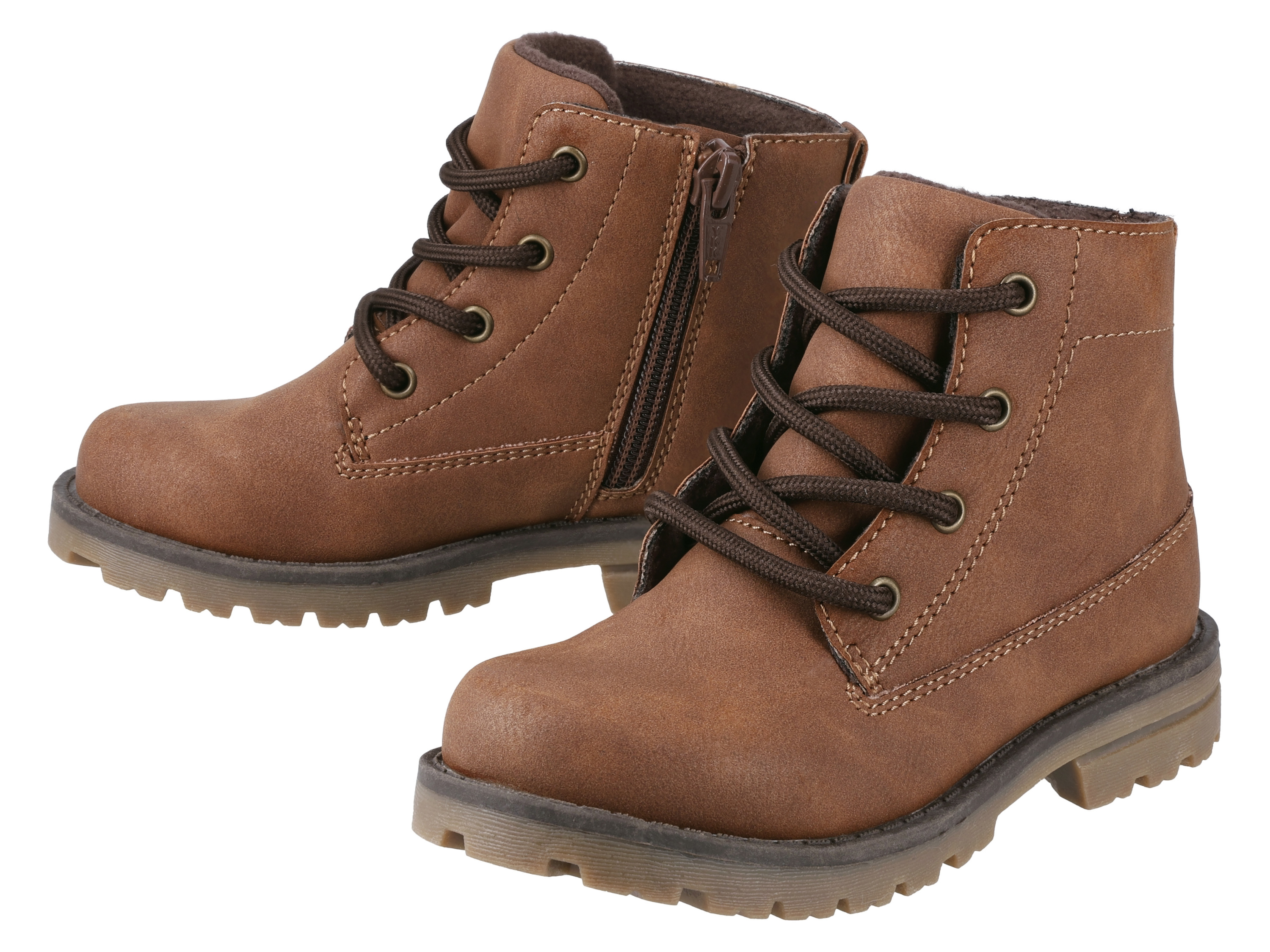 lupilu Botki ocieplane dziecięce Brązowy, 25