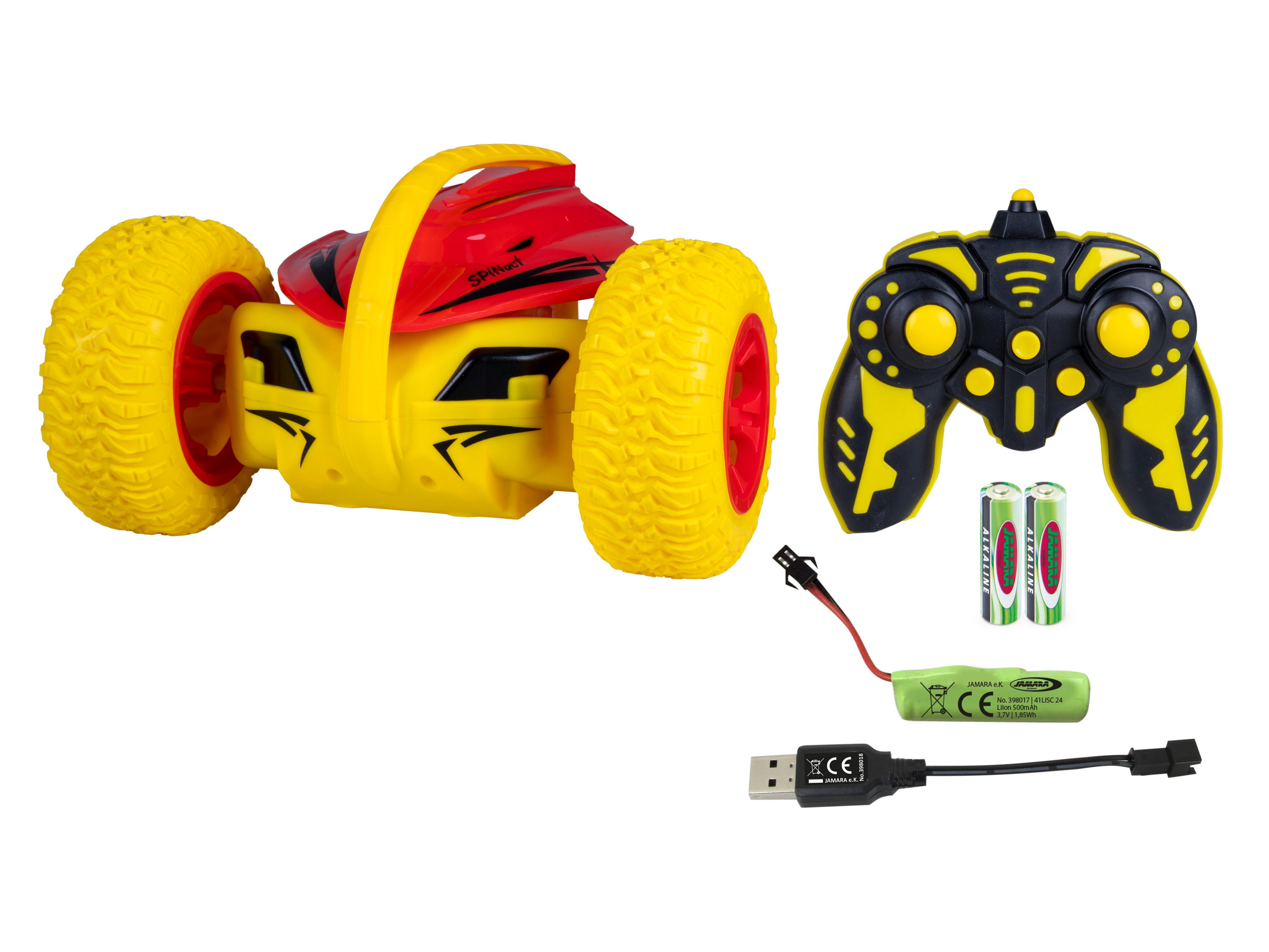 Jamara Samochód kaskaderski zdalnie sterowany RC X-F2 / RC Vispon Buggy / RC SPINact RC SPINact 2,4 GHz