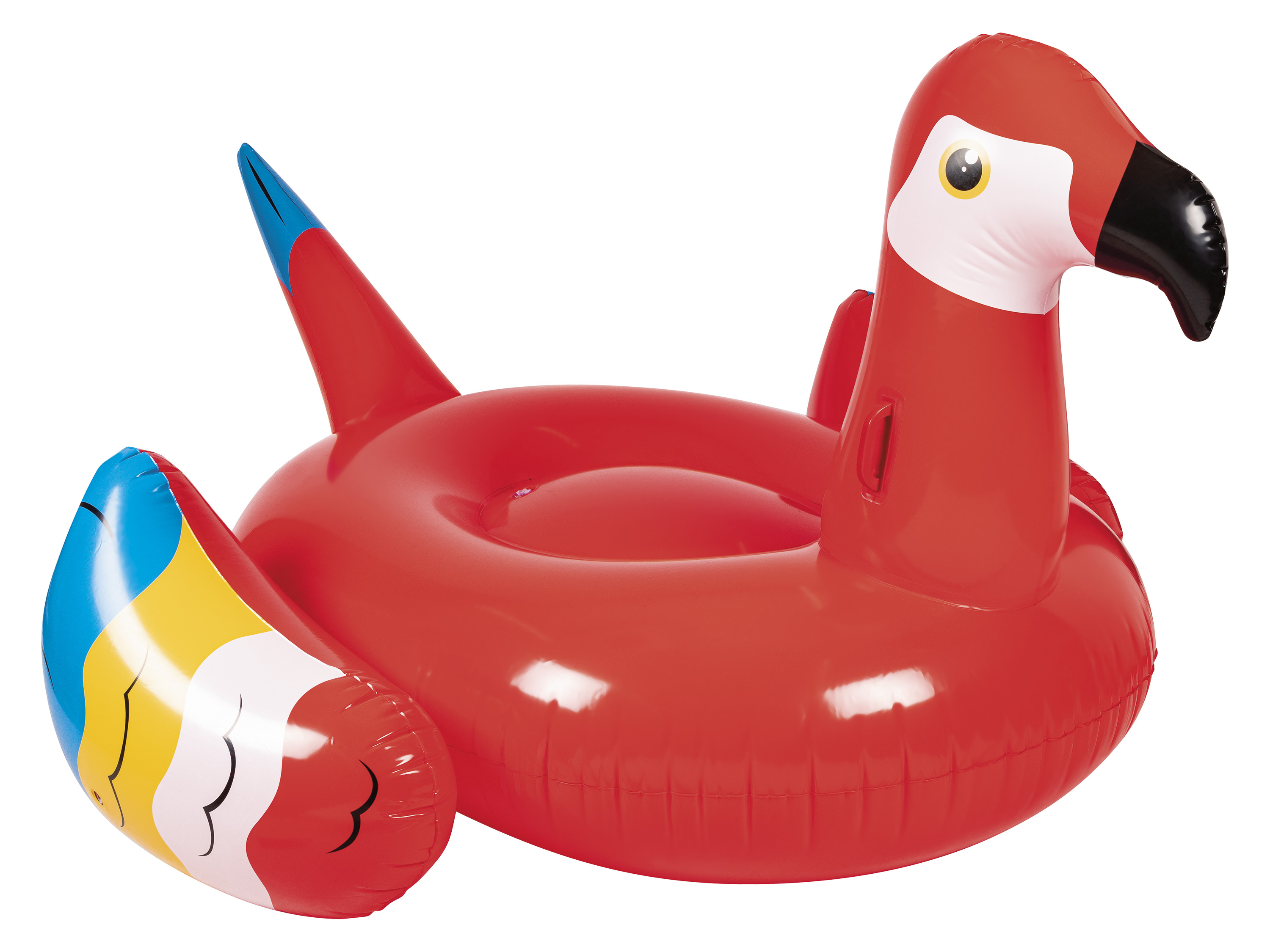 Crivit Dmuchane zwierzątka do pływania, z 2 uchwytami Papuga