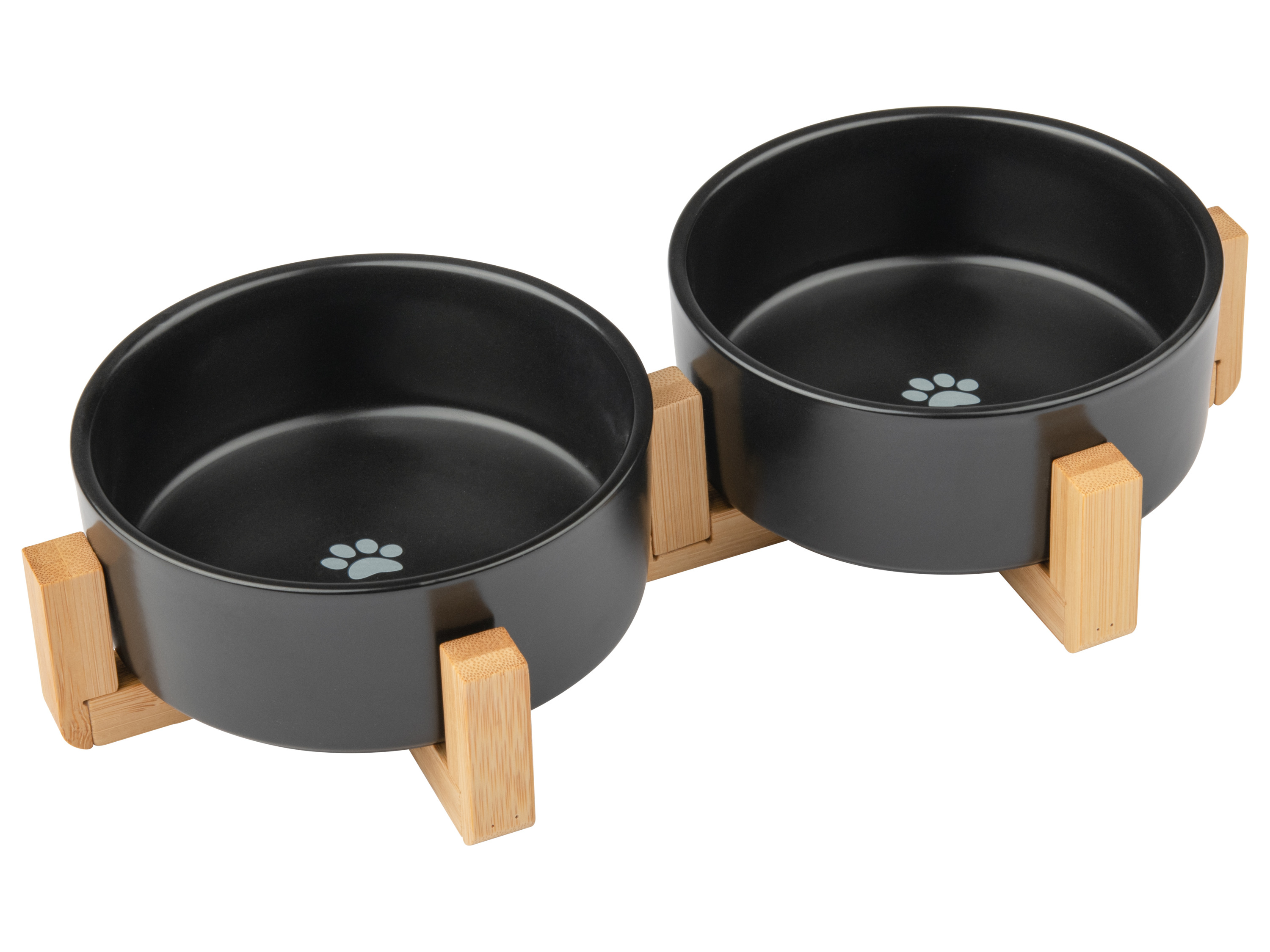 zoofari Miska lub podwójna miska na karmę Podwójna miska, Czarny
