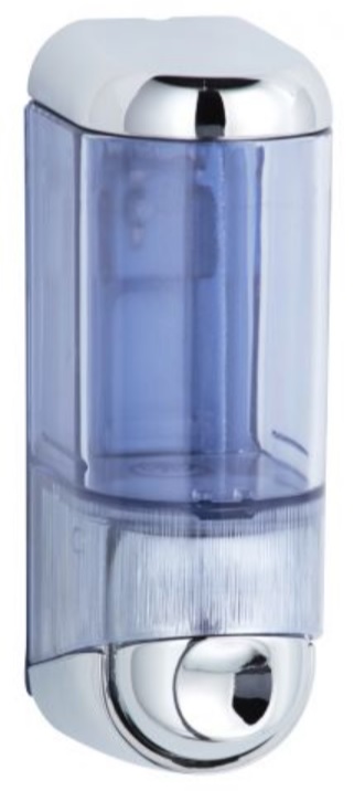 Darmowa Dostawa - Dozownik do mydła 170 ml srebrny Merida Mini D4S