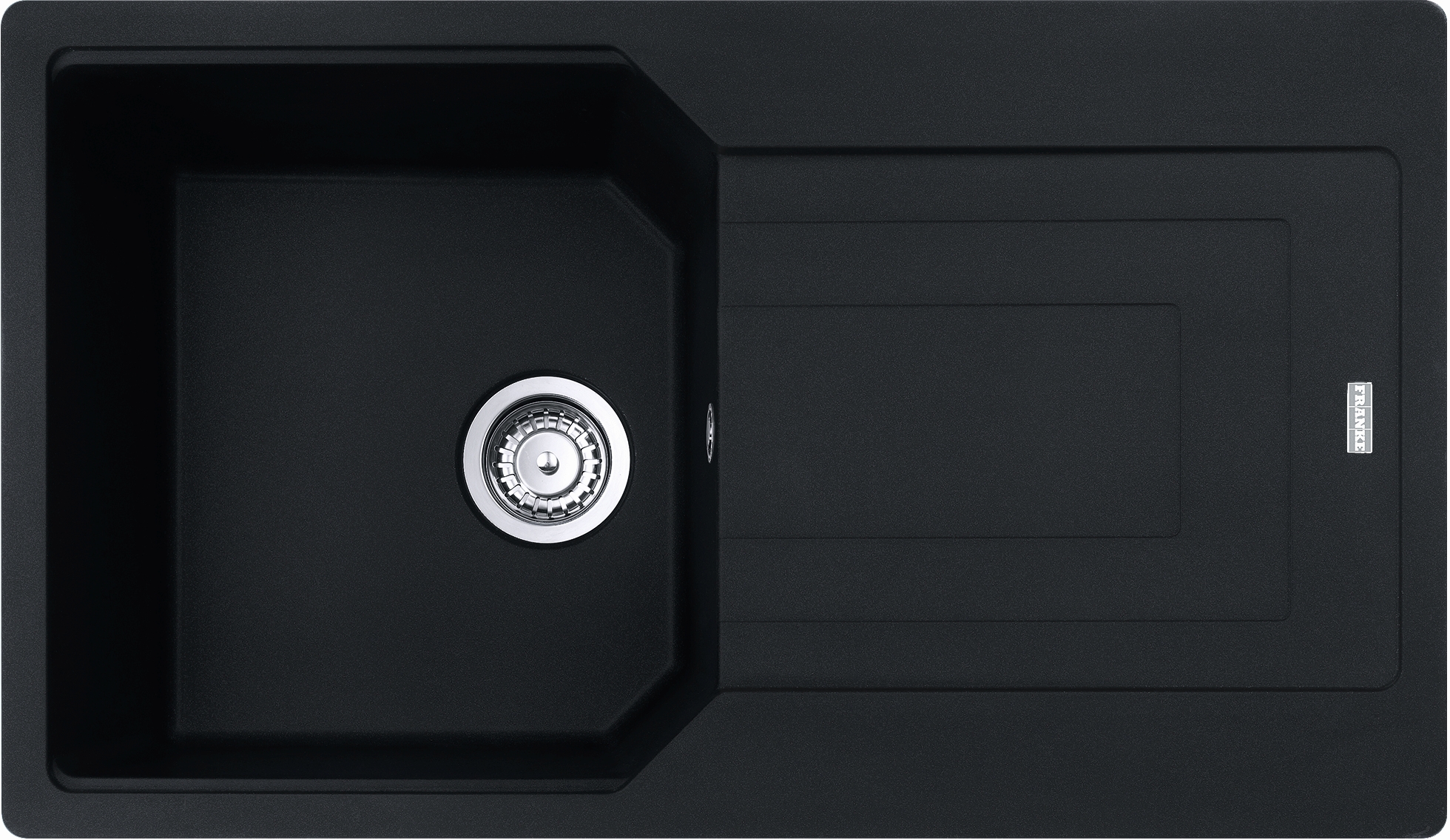 Darmowa Dostawa - Zlewozmywak granitowy 86x50 cm czarny Franke Urban 1140687287