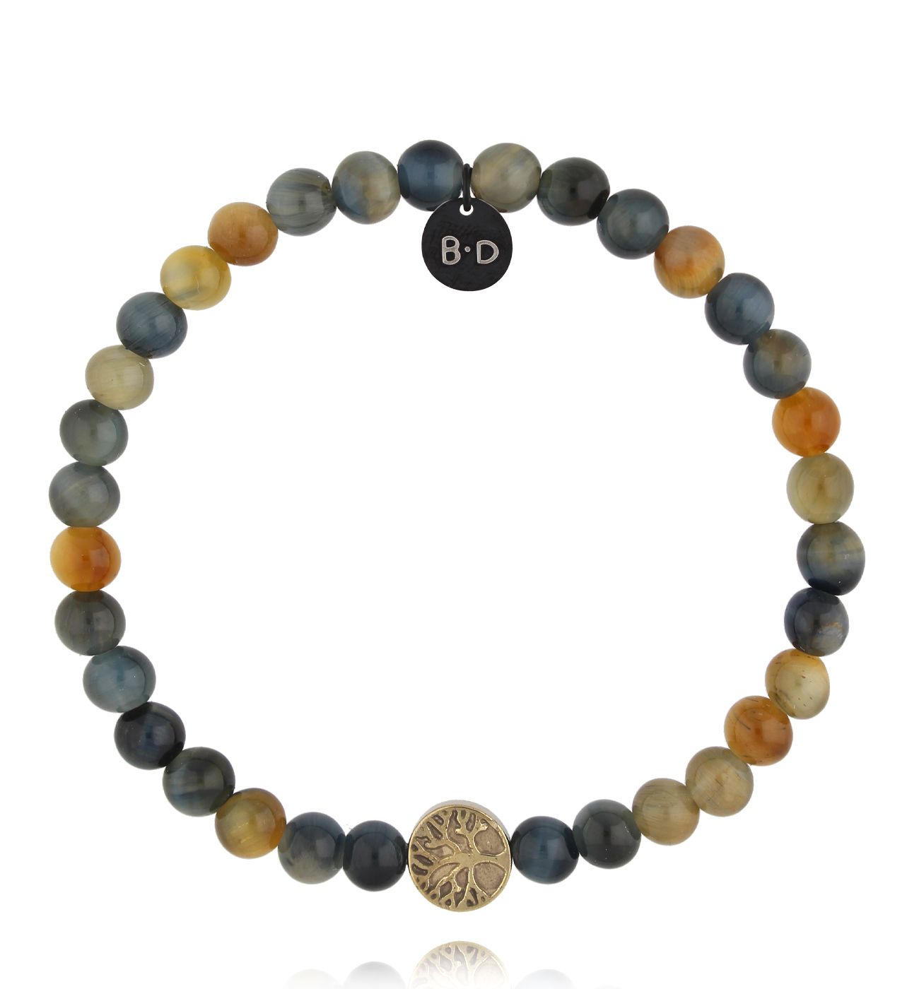 Bransoletka z tygrysim okiem - By Dziubeka