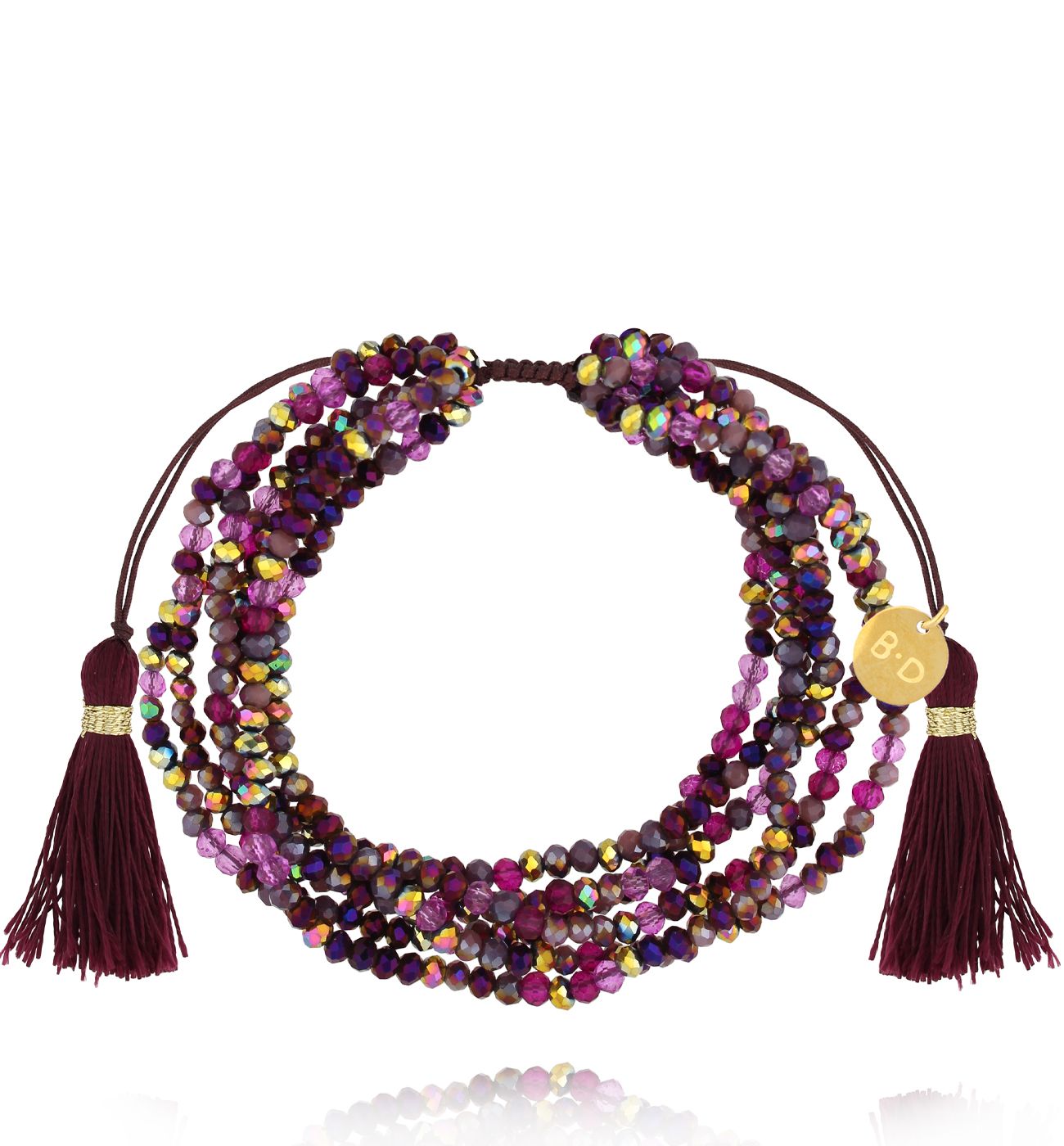 Bransoletka z kryształkami i chwostami Soulmate Spark BCY0298