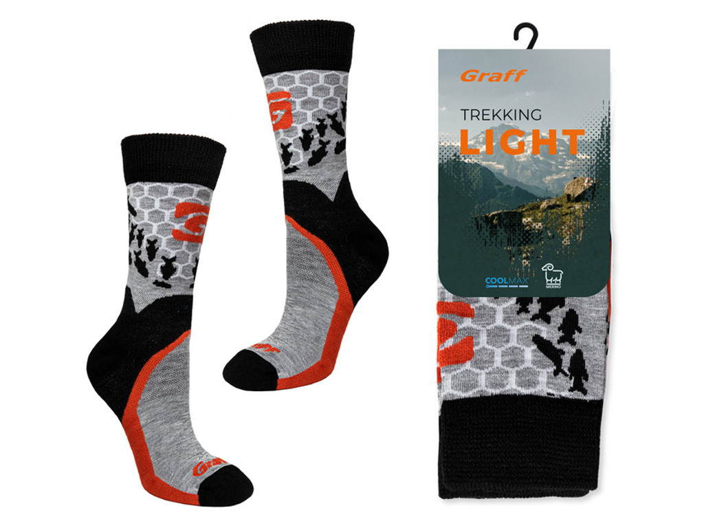 Graff Skarpety trekkingowe Light rozm.43-46