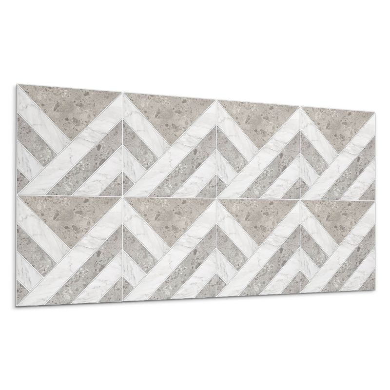 Panel samoprzylepny Wallfluent 100x50 cm Kafelkowy motyw geometryczny 1 szt.