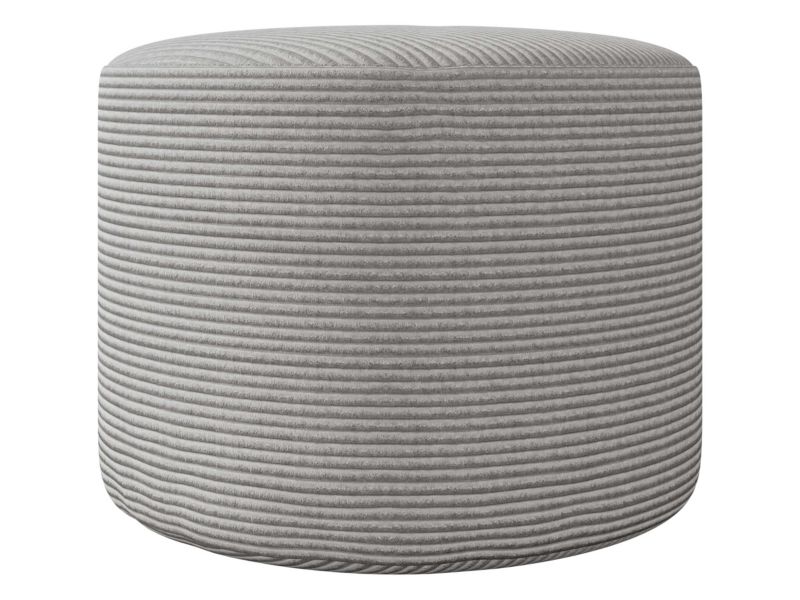 Pufa MIRJAN 24 Mallo szary sztruks 1 szt.