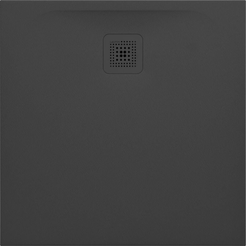 Brodzik kwadratowy Laufen Pro czarny 80x80 cm, Marbond, 1 szt.