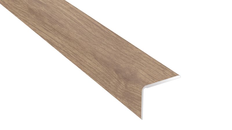 Profil aluminiowy schodowy GoodHome 25 x 1200 mm dąb santana nr 19