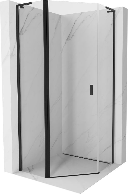 Kabina prysznicowa Mexen Mist L czarna 90x90 cm - 8A8L-090-090-70-00 1 szt.