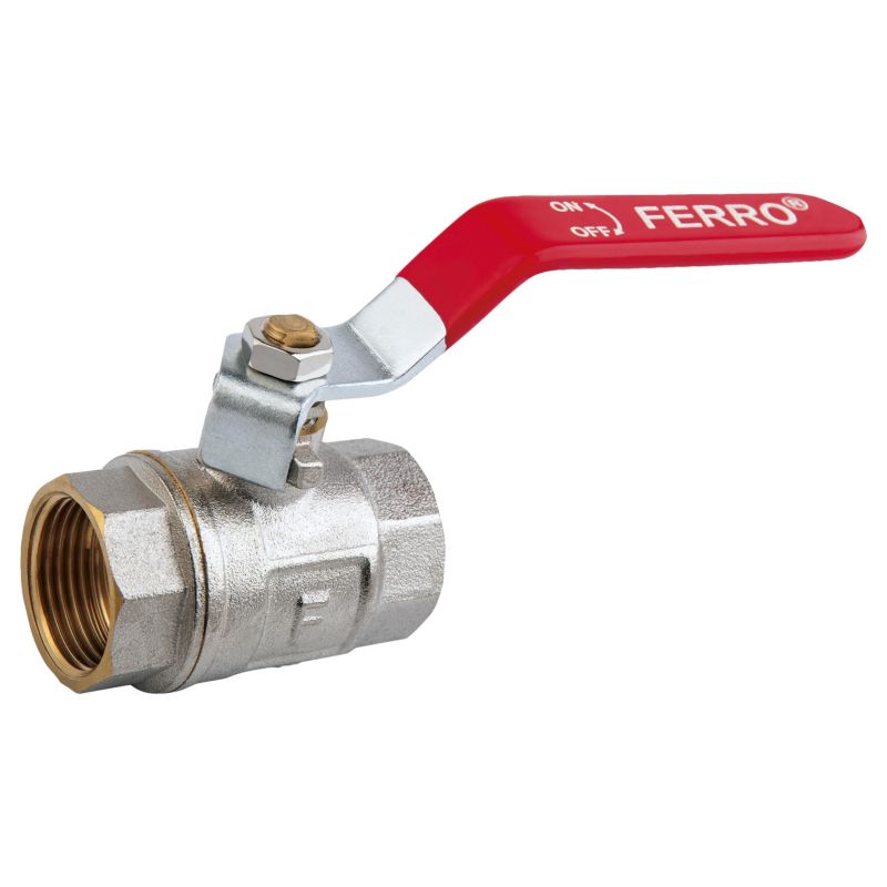 Zawór kulowy Ferro wodny 25.4 mm 1 szt.