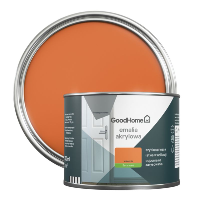 Emalia akrylowa plamoodporna GoodHome valencia 0,25 l