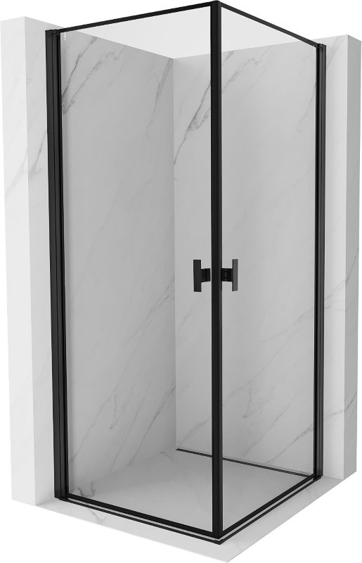 Kabina prysznicowa Mexen Mist-B czarna 90 x 90 cm - 8A2-090L-090P-70-70 1 szt.