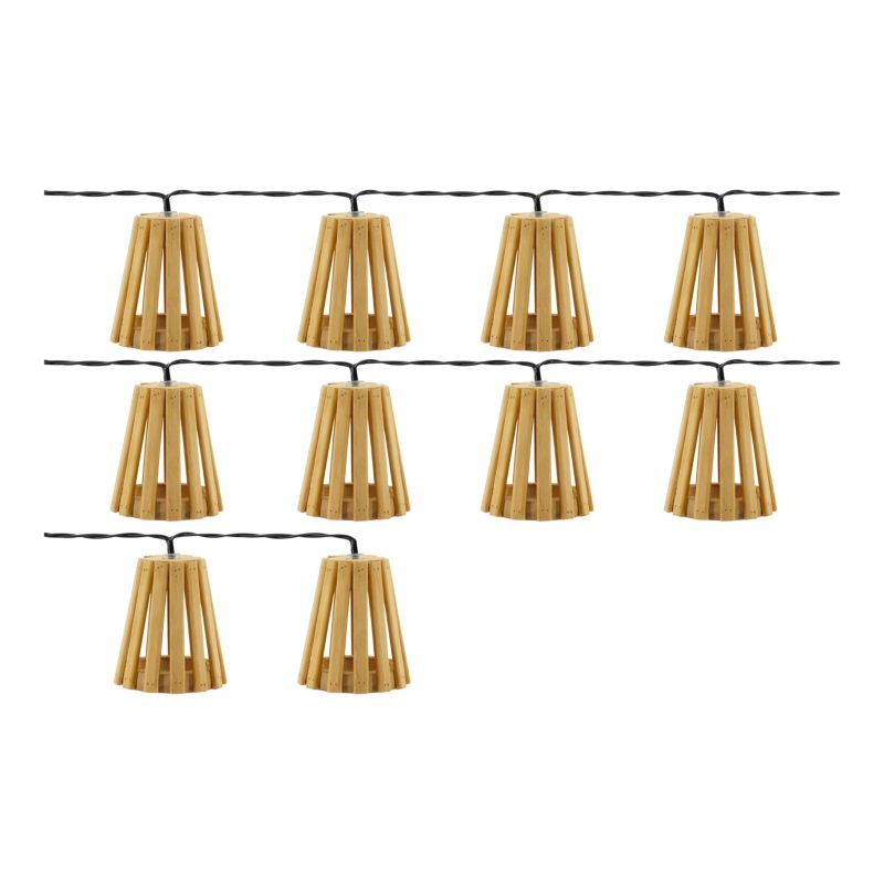 Girlanda solarna Bamboo 10 LED 3000 K IP44
