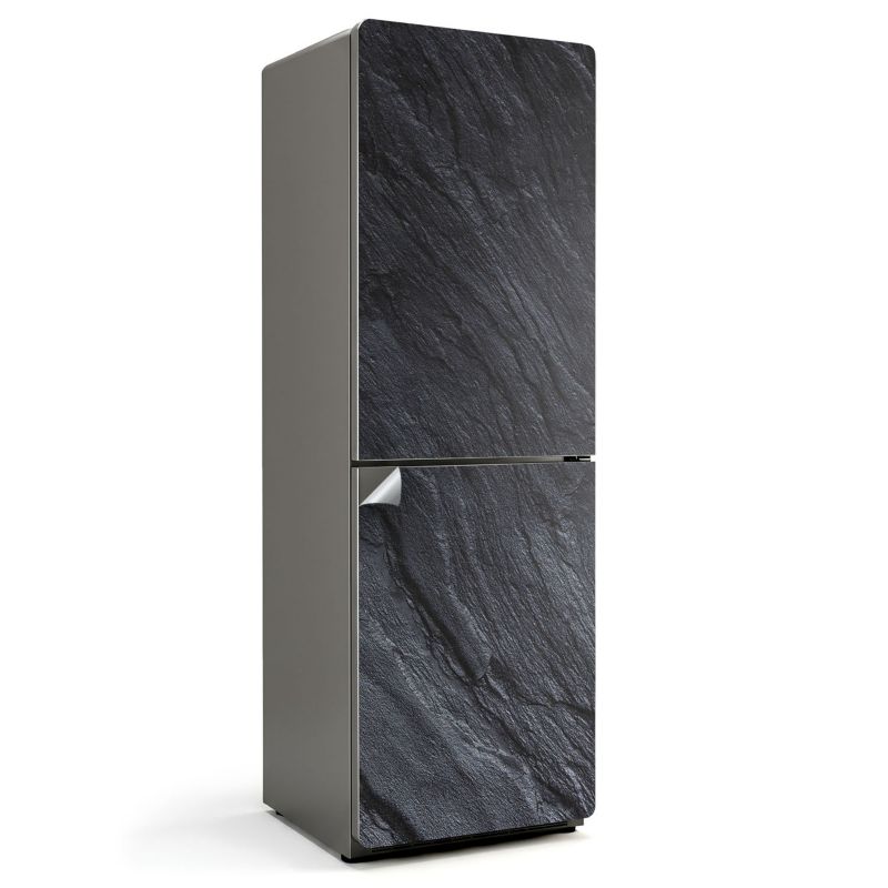 Ozdobna naklejka na lodówkę Wallfluent 60x180 cm Tekstura kamienia naturalnego 1 szt.