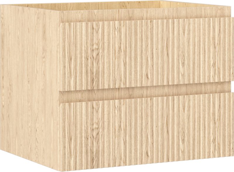 Szafka łazienkowa wisząca Mexen Rivel dąb 60x47 cm 2 szuflady 1 szt.