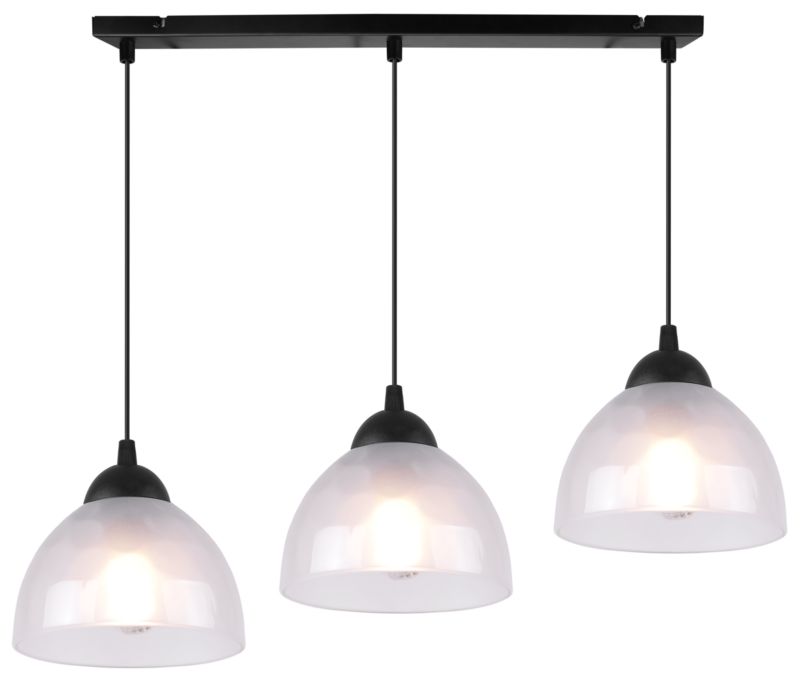 Lampa sufitowa wisząca Light Home LH Venice 3x E27 60W klosz mleczny 1szt.