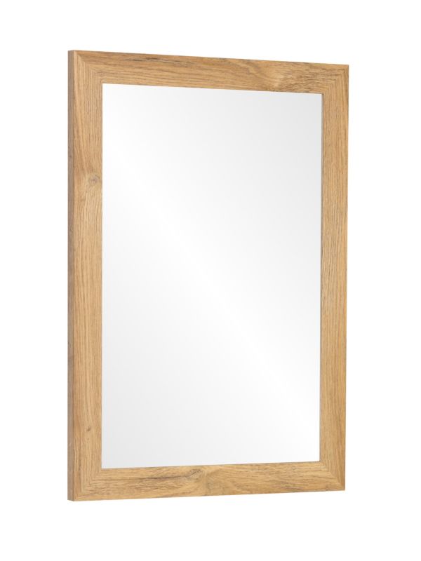 Lustro wiszące Profilmat 90x60 rama kolor dąb grand 1szt.