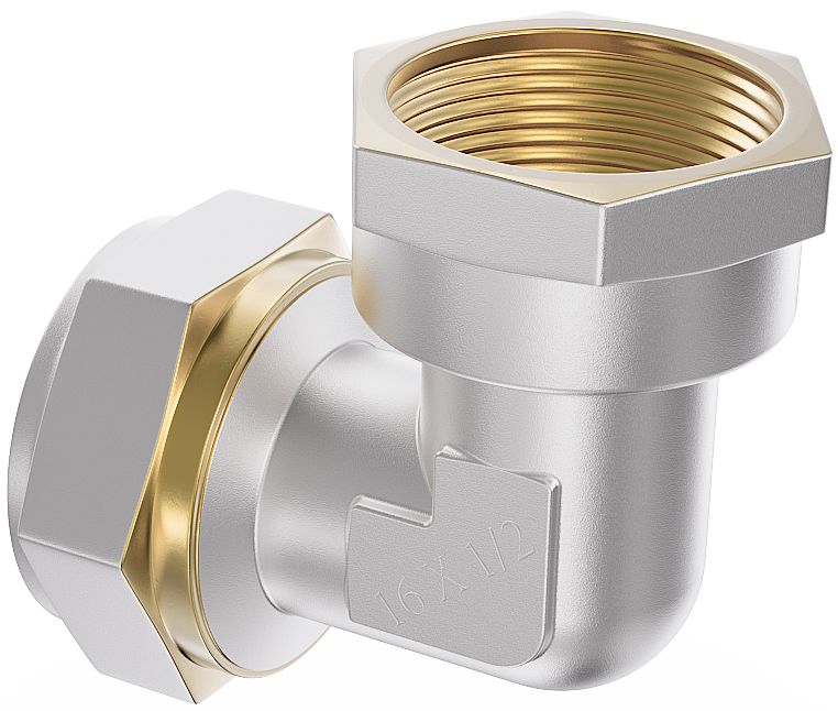 Kolano Mexen PEX-S srebrne 25 mm x 3/4 1 szt.