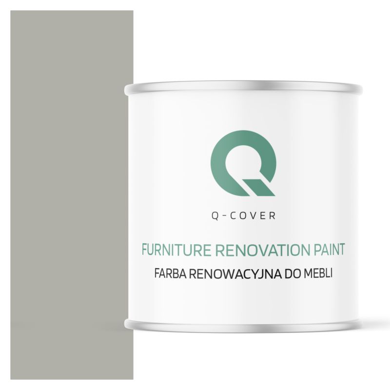 Farba Renowacyjna do Mebli Q-Cover Szary agatowy RAL7038 Satyna 2.5L