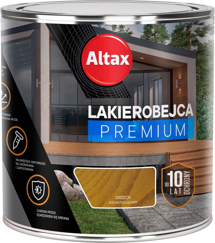 Lakierobejca Altax 10 lat orzech 0,25 l