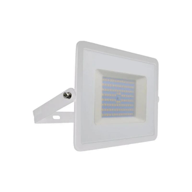 Naświetlacz LED V-TAC biały LED 100W 6500K 8700lm IP65 wym: 27,1 x 33 x 3,3 cm aluminium - 1 szt.