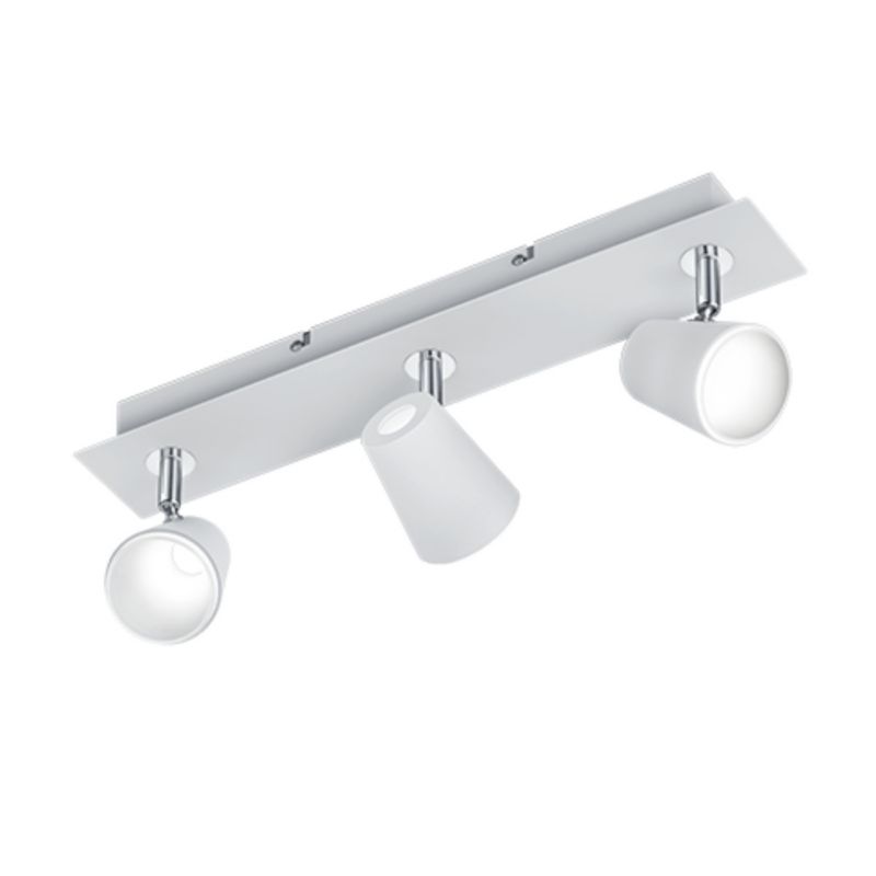 Oprawa sufitowa Trio Narcos biały LED 6W 3000K 550 lm IP20 wym: 45 x 7,5 cm metal - 1 szt.