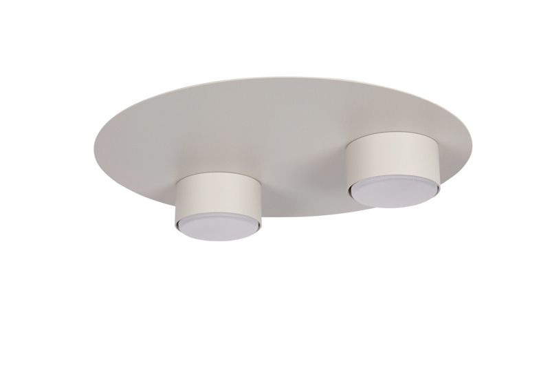 Reflektor spot Sigma Lighting Star szary beż 2 x GX53 x IP20 wym: 8 x 33 x 33 cm - 1 szt.