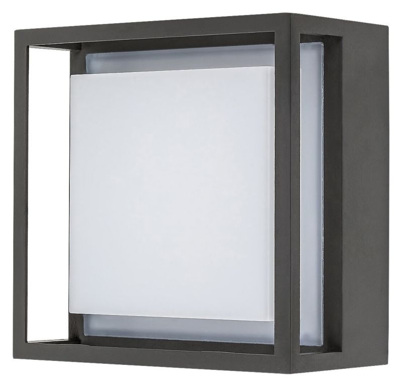 Kinkiet ścienny zewnętrzny Rabalux Mendoza antracytowo-biały LED 6.5W 3000K 530lm IP65 wym: 16 x 16 x 8,5 cm aluminium - 1 szt.