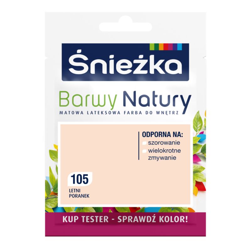 Tester farby Śnieżka Barwy Natury letni poranek 25 ml