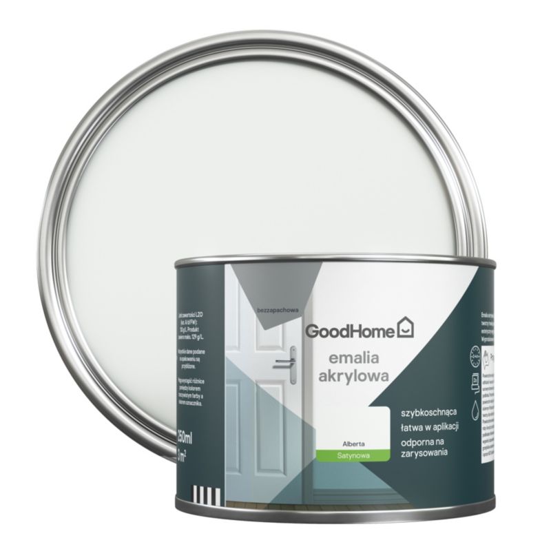 Emalia akrylowa plamoodporna GoodHome alberta 0,25 l
