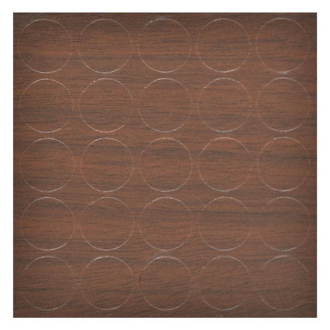 Zaślepka Diall 14 mm orzech ciemny 25 szt.