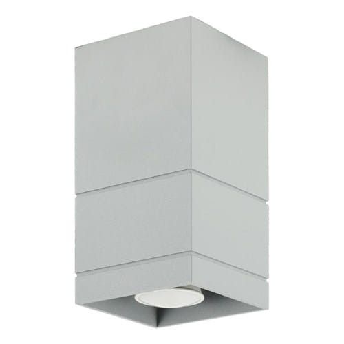 Oprawa sufitowa Lampex Neron szary 1 x GU10 x 40W IP20 wym: 10 x 10 cm - 1 szt.