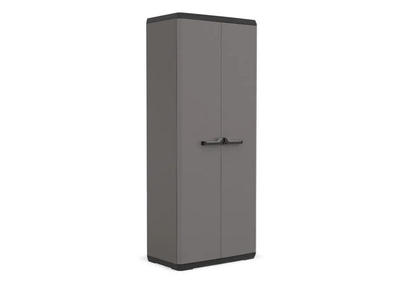 Wysoka szafa z tworzywa Keter Piu do piwnicy pralni na balkon 1 szt.