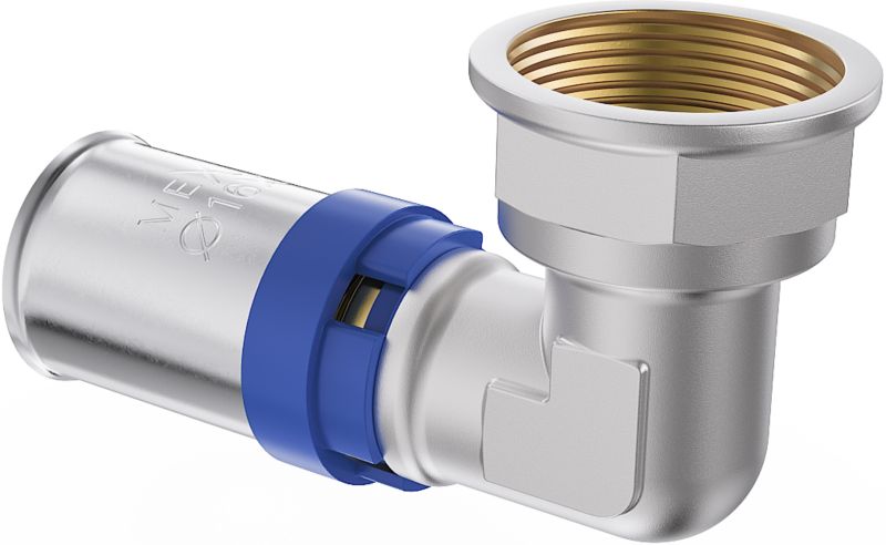 Kolano zaciskowe Mexen PEX-P brak koloru 25 mm x 3/4" pojedyncze 1 szt.