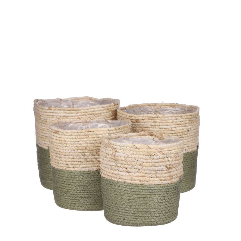 Kosz Rachel zielony Direct Home and Garden 18x15,5 cm 1 szt.