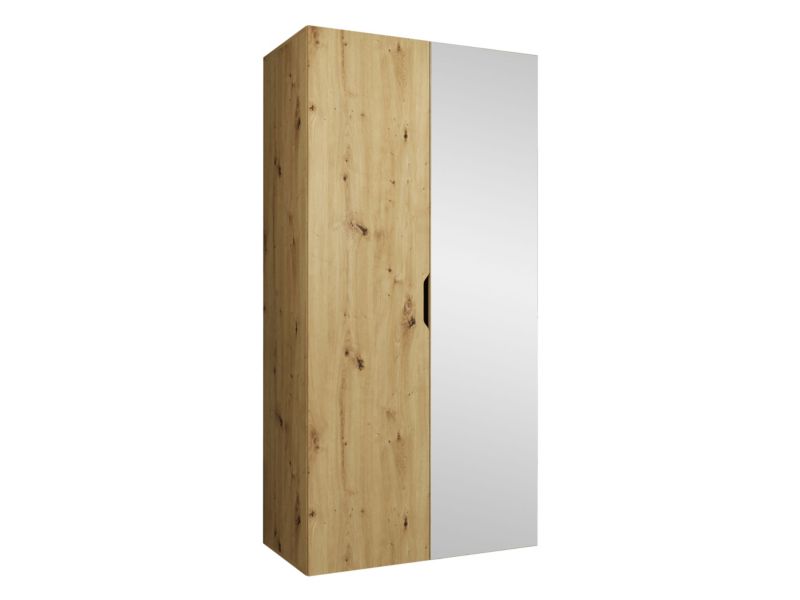 Szafa MIRJAN 24 Malaga 100 z lustrem dąb artisan 1 szt.