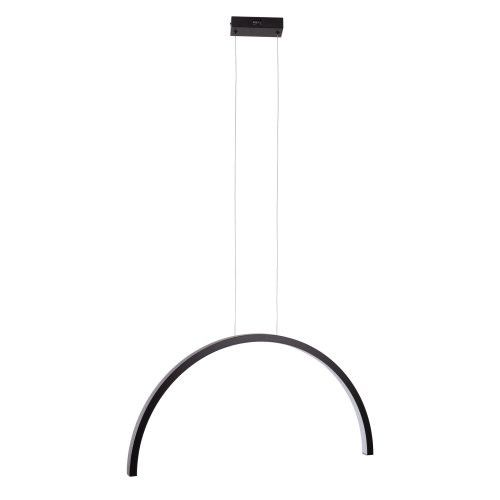 Lampa wisząca Maxlight Trio 6224 czarna nowoczesna wbudowany LED 21W 1 szt.