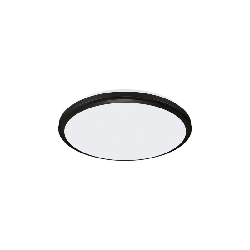 Lampa sufitowa zewnętrzna Struhm Planar czarno-biała LED 12W 4100K 1320lm IP54 wym: 6,5 x 21,5 x 21,5 cm - 1 szt.