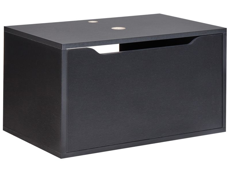 Wisząca szafka pod umywalkę Petrolina 60 cm Czarny 1 szt.