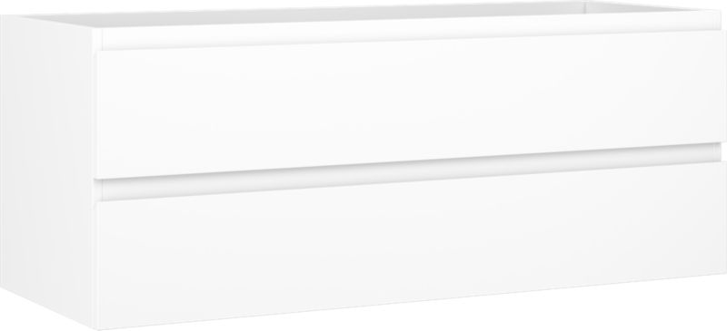Szafka łazienkowa podumywalkowa Mexen Orio biały mat 120 cm 2 szuflady 1 szt.