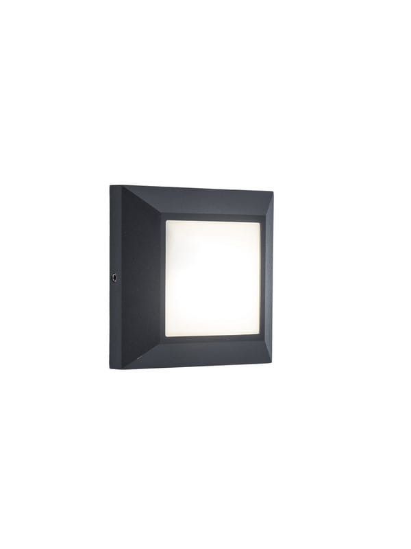 Kinkiet ścienny zewnętrzny Lutec Helena antracyt LED 4W 4000K 200lm IP54 wym: 3,2 x 10,1 x 10,1 cm aluminium - 1 szt.