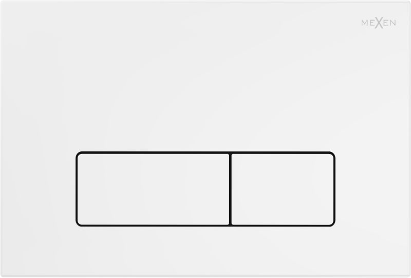 Przycisk spłukujący Mexen Fenix 13 biały matowy 1 szt.