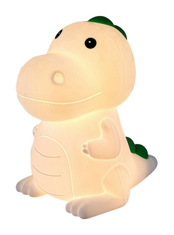 Lampka stołowa Rabalux Nocne biała wielokolorowy LED 0.45W 3000K + RGB 30lm dziecięca IP20 wym: 14 x 13 cm - 1 szt.