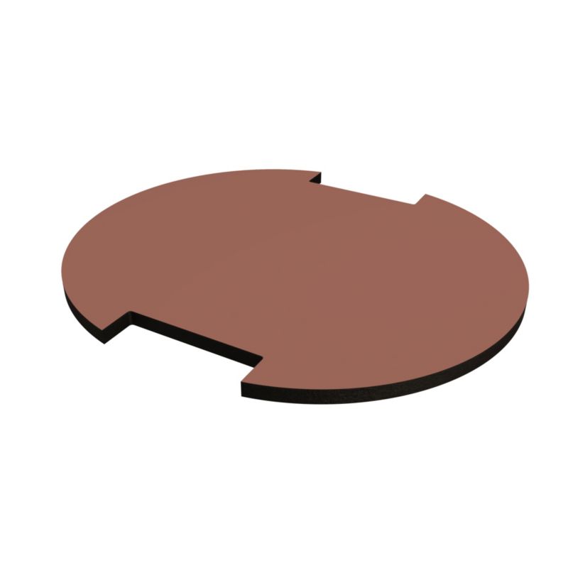 Półka dekoracyjna Ovelo 22,3 x 25,5 cm nude