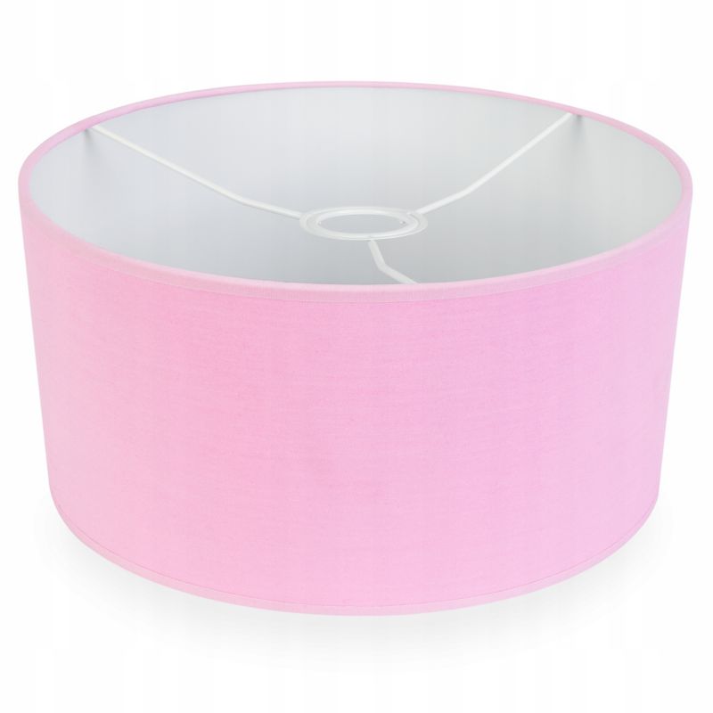 Abażur do lampy wiszącej stojącej Light Home LH 40cm E27 różowy 1szt.